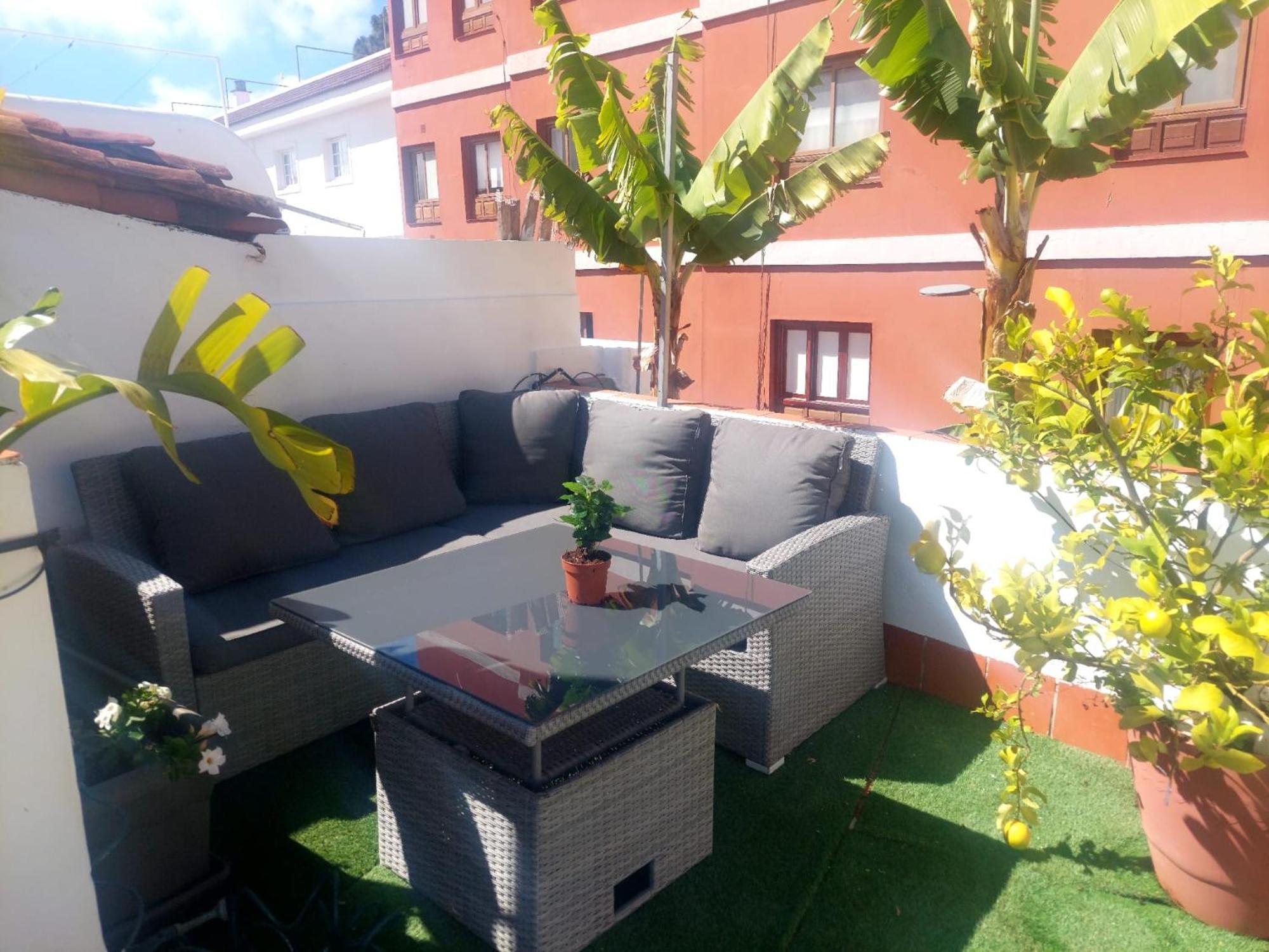 Agradable Casa Con Terraza Leilighet La Laguna  Eksteriør bilde