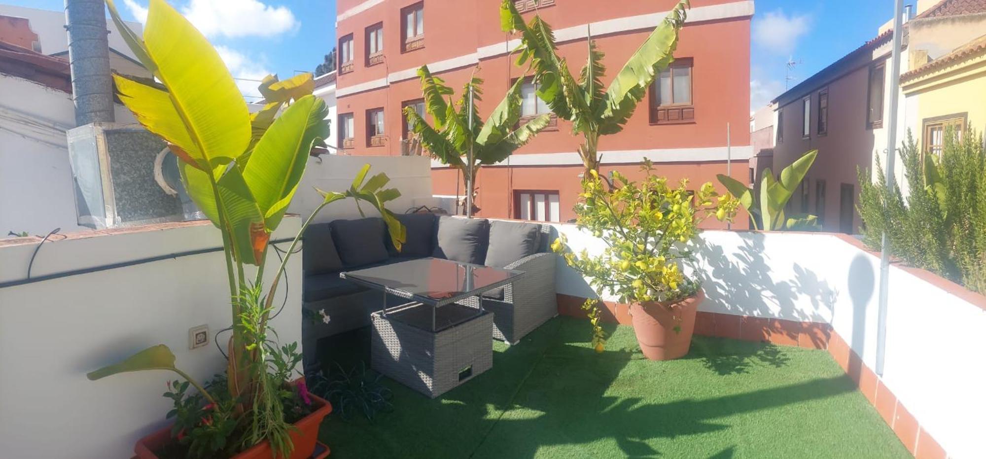 Agradable Casa Con Terraza Leilighet La Laguna  Eksteriør bilde